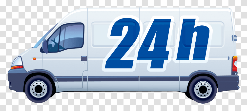 Minivan Vector Delivery, Number, Moving Van Transparent Png