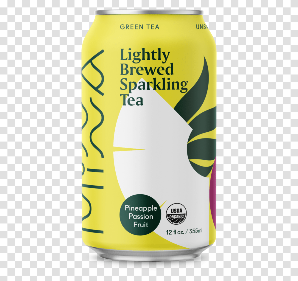 Minna Can Tropical 2020 Sparkling Tea, Bottle, Tin, Aluminium, Spray Can Transparent Png