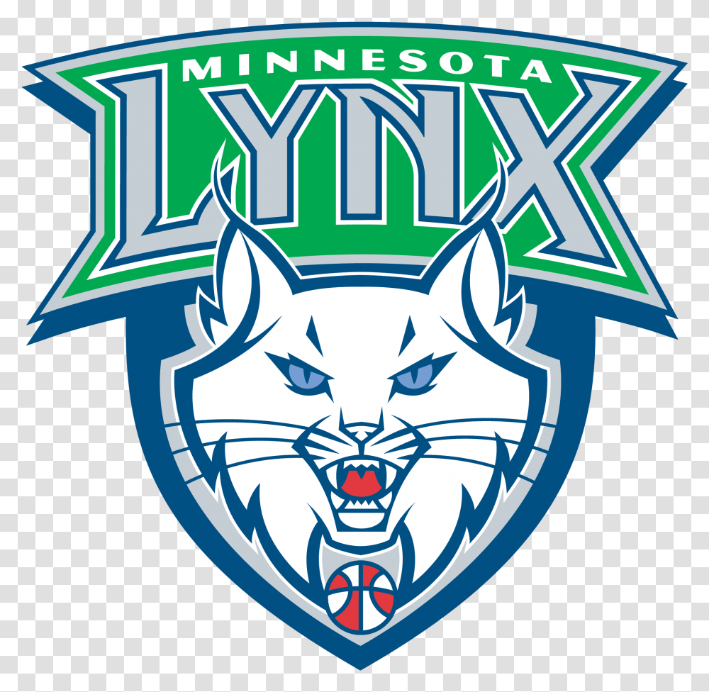 Minnesota Timberwolves Clipart Cat Minnesota Lynx, Logo, Trademark, Badge Transparent Png