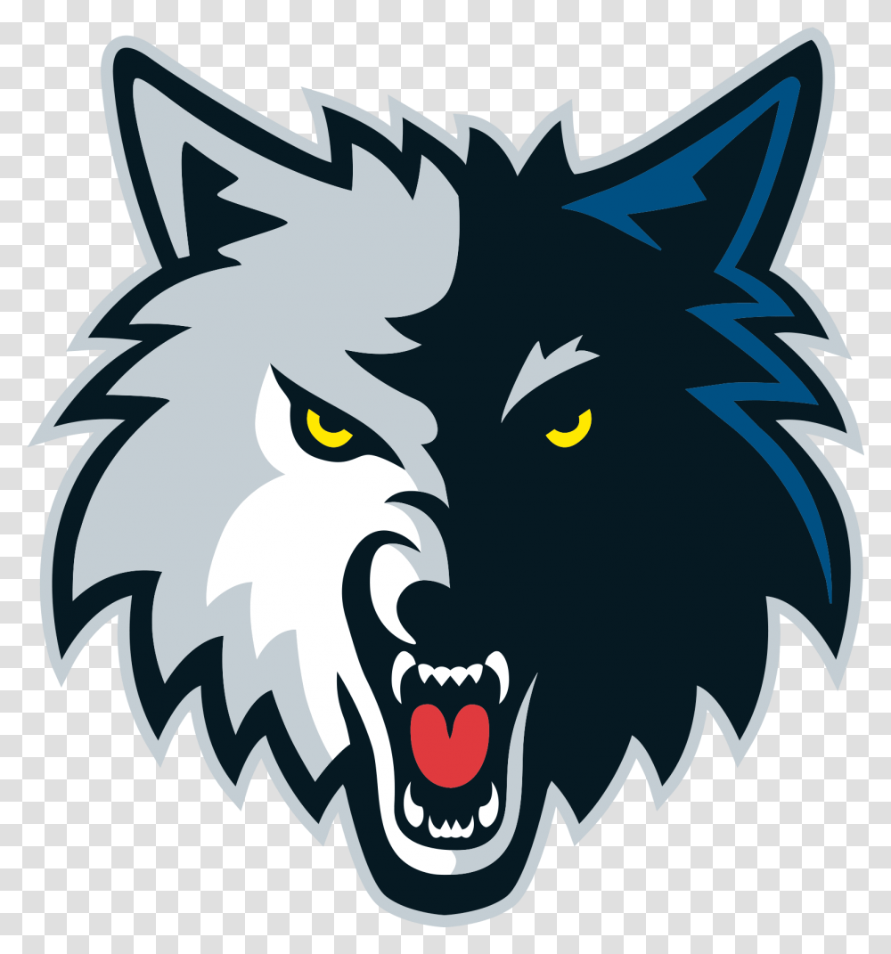 Minnesota Timberwolves Clipart Swirl Basketball Team Wolf Logo, Graphics, Symbol, Eagle, Bird Transparent Png