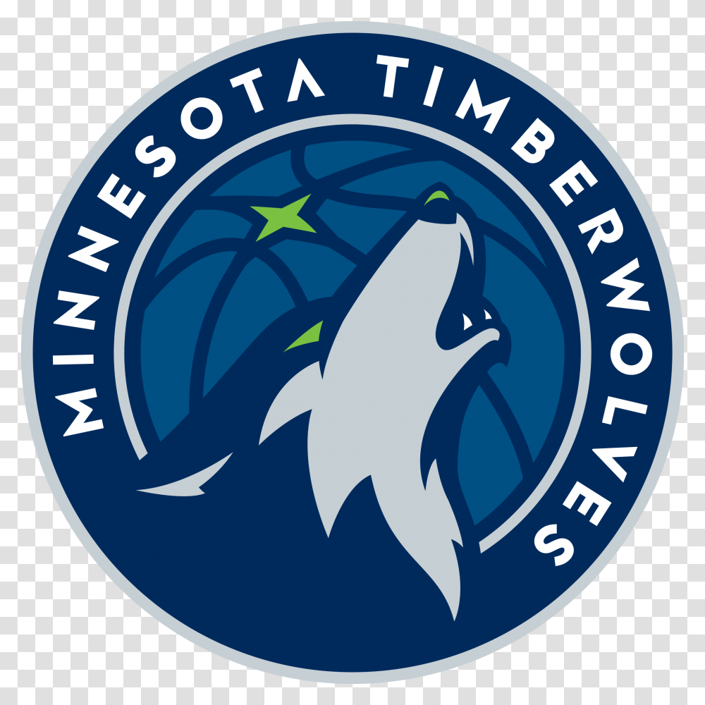 Minnesota Timberwolves Logo 2017, Animal, Sea Life, Mammal Transparent Png