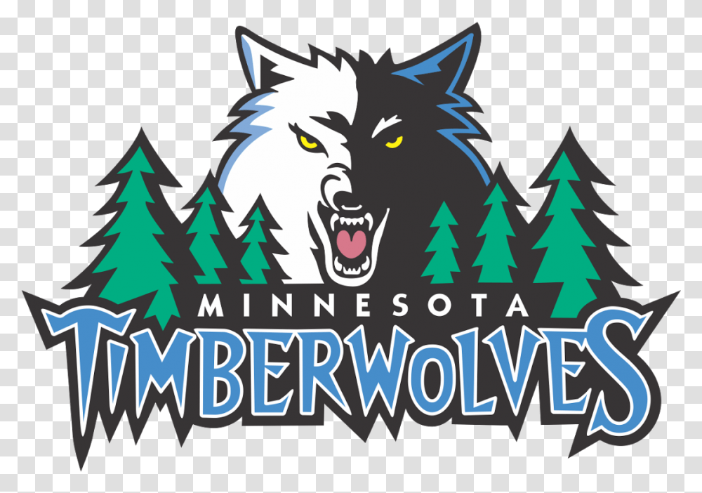 Minnesota Timberwolves Logo History, Poster, Advertisement Transparent Png