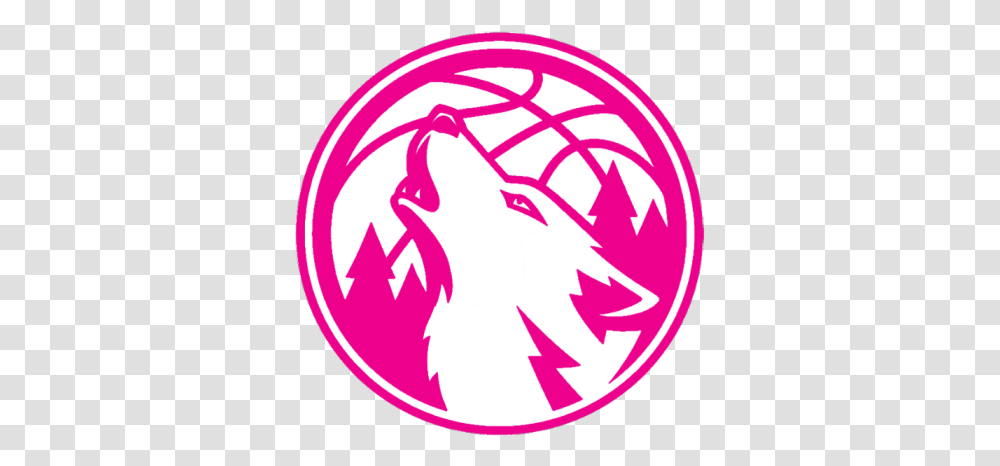 Minnesota Timberwolves Secondary Logo Logo Basketball Team Wolves, Symbol, Trademark, Frisbee, Toy Transparent Png