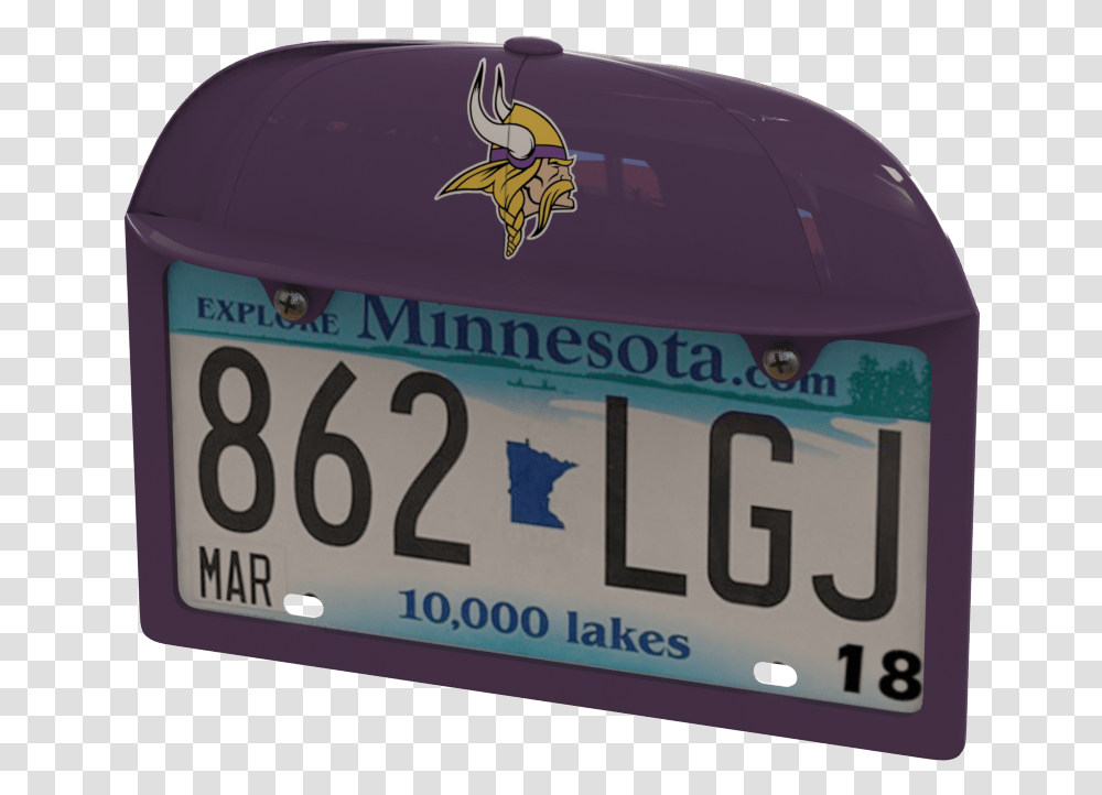 Minnesota Vikings Baseball Cap Frame Minnesota License Plates, Vehicle, Transportation Transparent Png