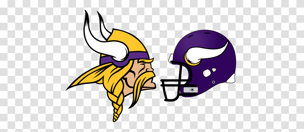 Minnesota Vikings Clipart Group With Items, Apparel, Helmet, American Football Transparent Png