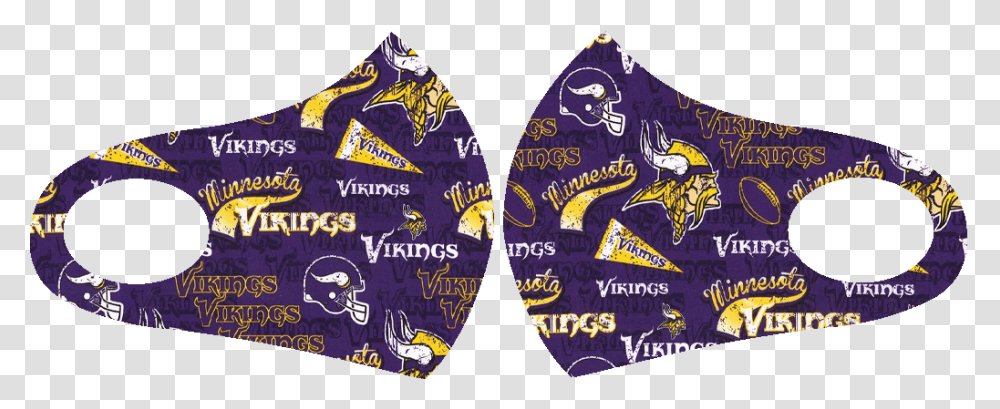 Minnesota Vikings Face Mask, Banner, Paper, Flyer Transparent Png