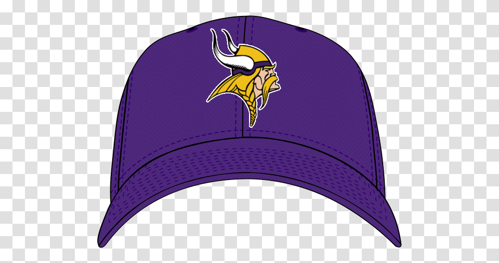 Minnesota Vikings Football Logo Hockey Minnesota Vikings Hat, Clothing, Apparel, Cap, Baseball Cap Transparent Png
