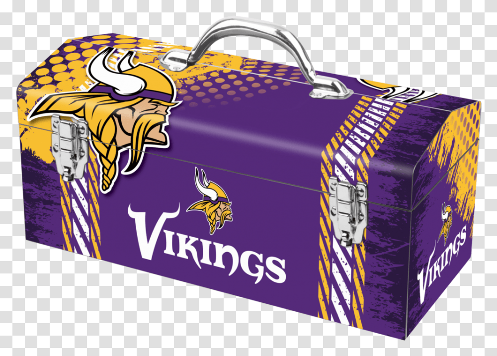 Minnesota Vikings Toolbox Toolbox, Luggage, Suitcase, Treasure Transparent Png