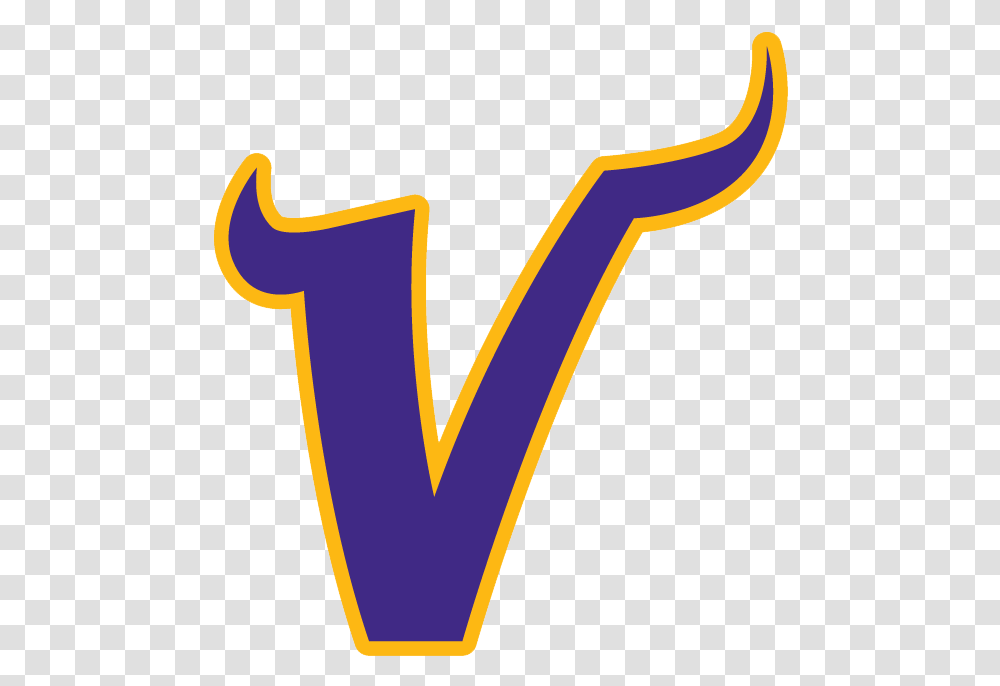 Minnesota Vikings V Logo, Axe, Tool, Label Transparent Png