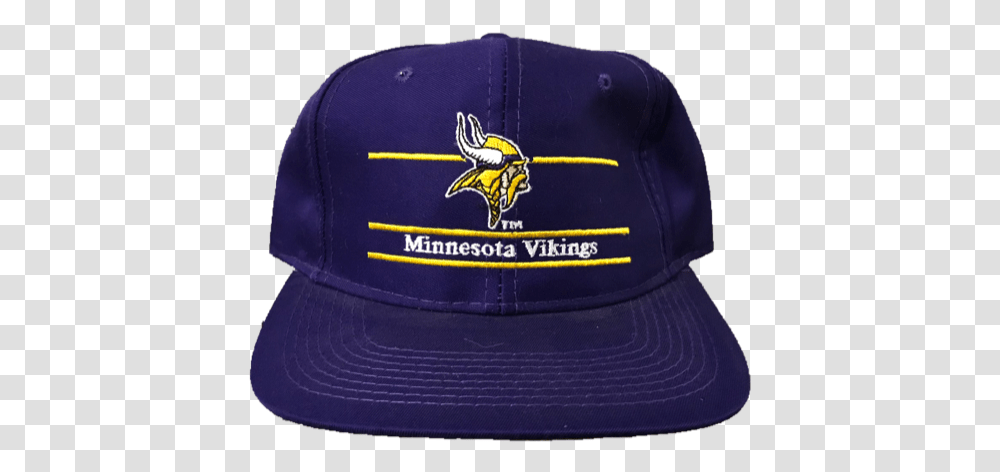 Minnesota Vikings Vintage Snapback Hat Baseball Cap, Clothing, Apparel Transparent Png