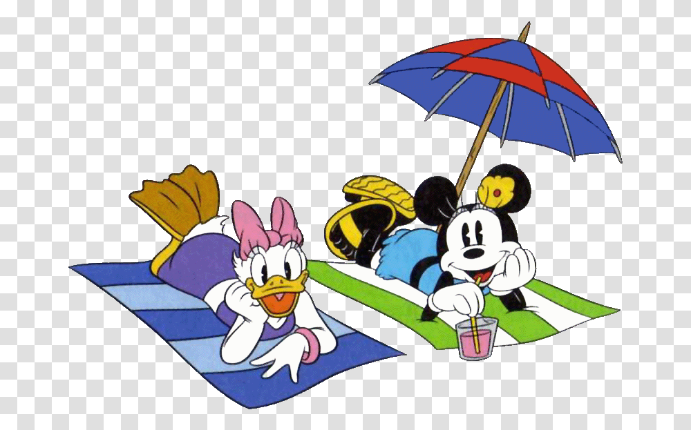 Minnie Daisy Together Clipart Cartoon, Helmet, Apparel, Person Transparent Png