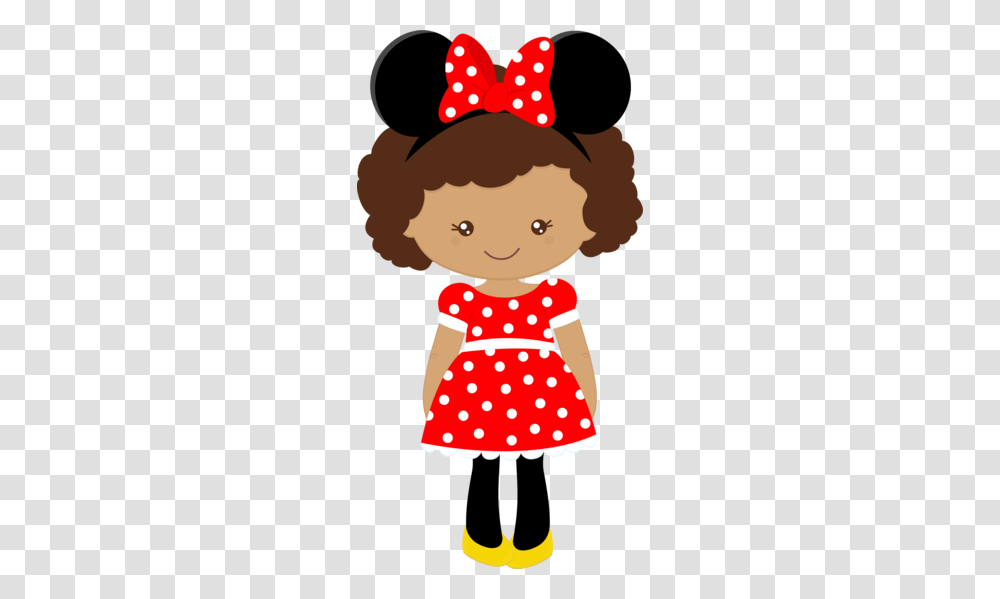 Minnie E Mickey Childrens, Texture, Toy, Polka Dot, Doll Transparent Png