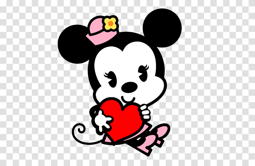 Minnie Love Mickey Mouse, Stencil, Face, Giant Panda, Bear Transparent Png