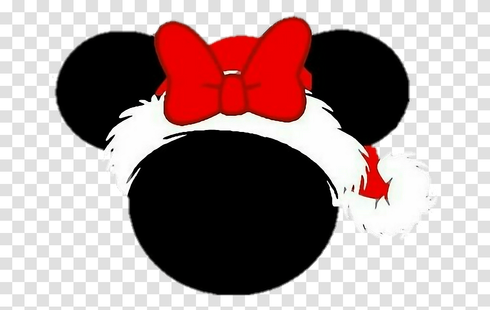 Minnie Minniemouse Santahat Christmas Mickey Mouse Navidad Vector, Pillow, Cushion, Accessories, Person Transparent Png