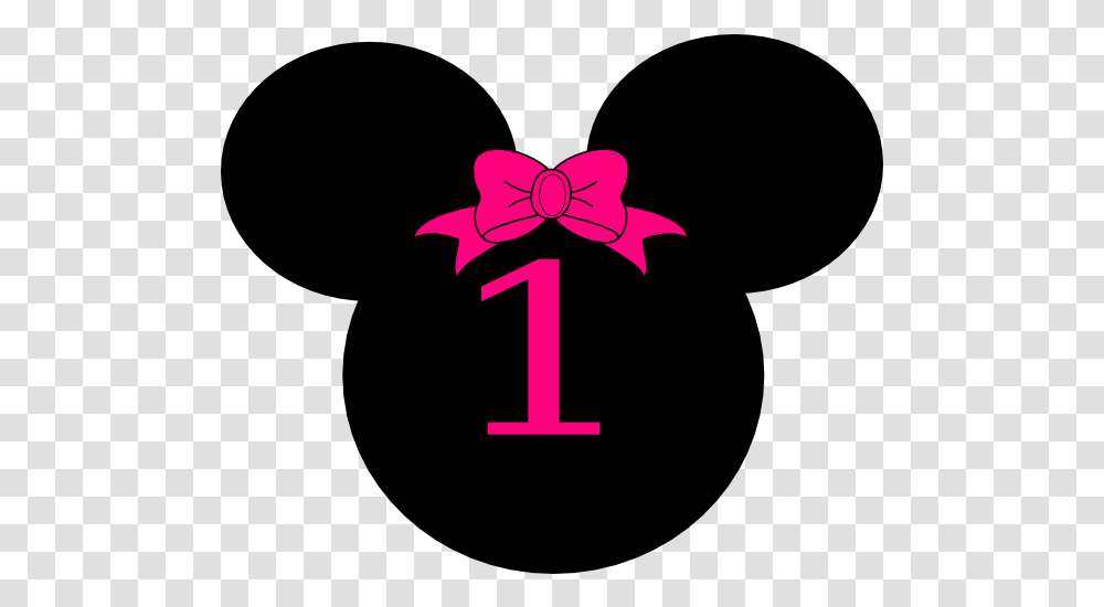 Minnie Mouse 1 Year Clip Art Vector Clip Art 1st Birthday Minnie Mouse, Symbol, Logo, Trademark Transparent Png