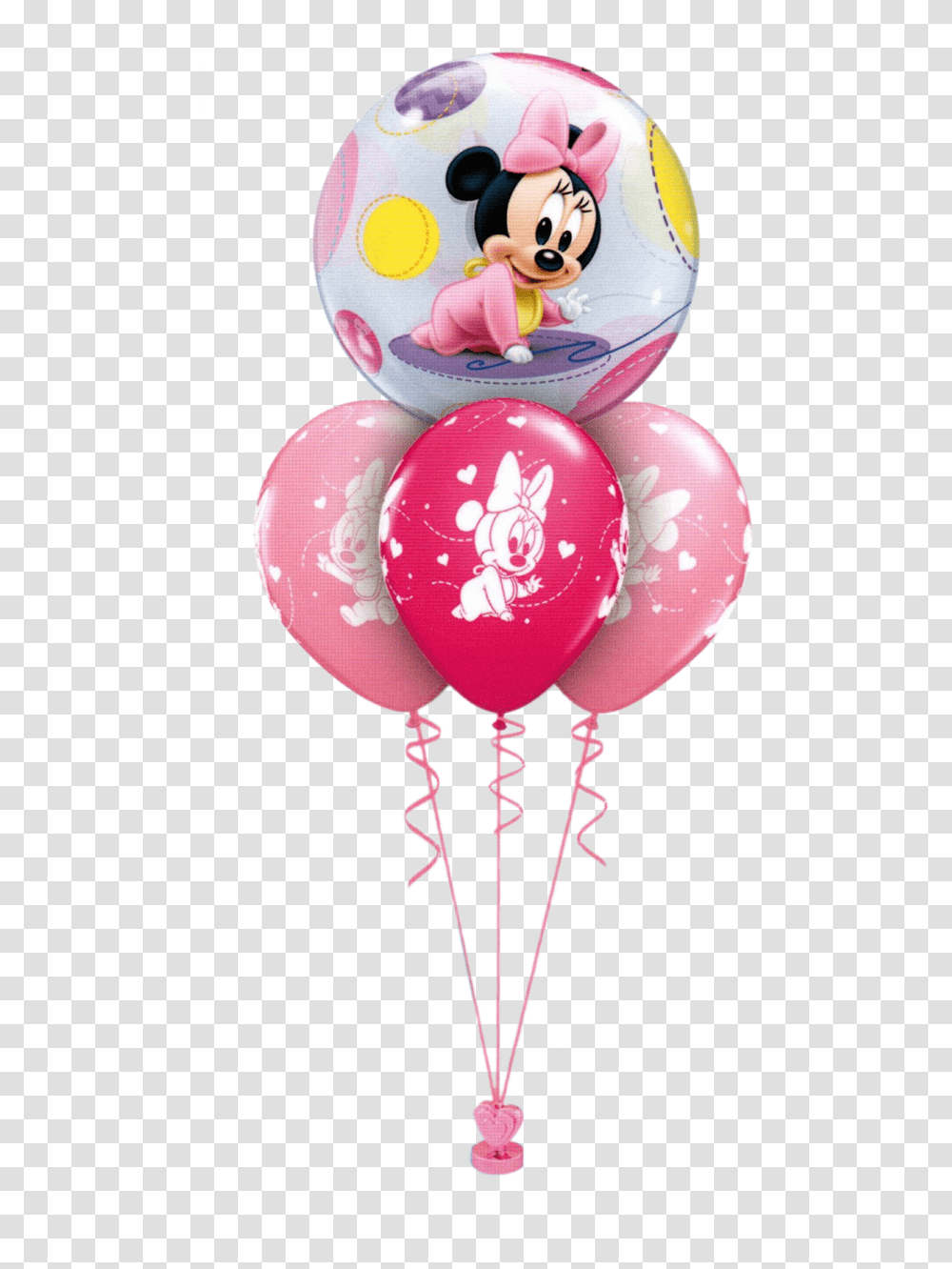 Minnie Mouse 1at Birthday Pmg, Balloon Transparent Png