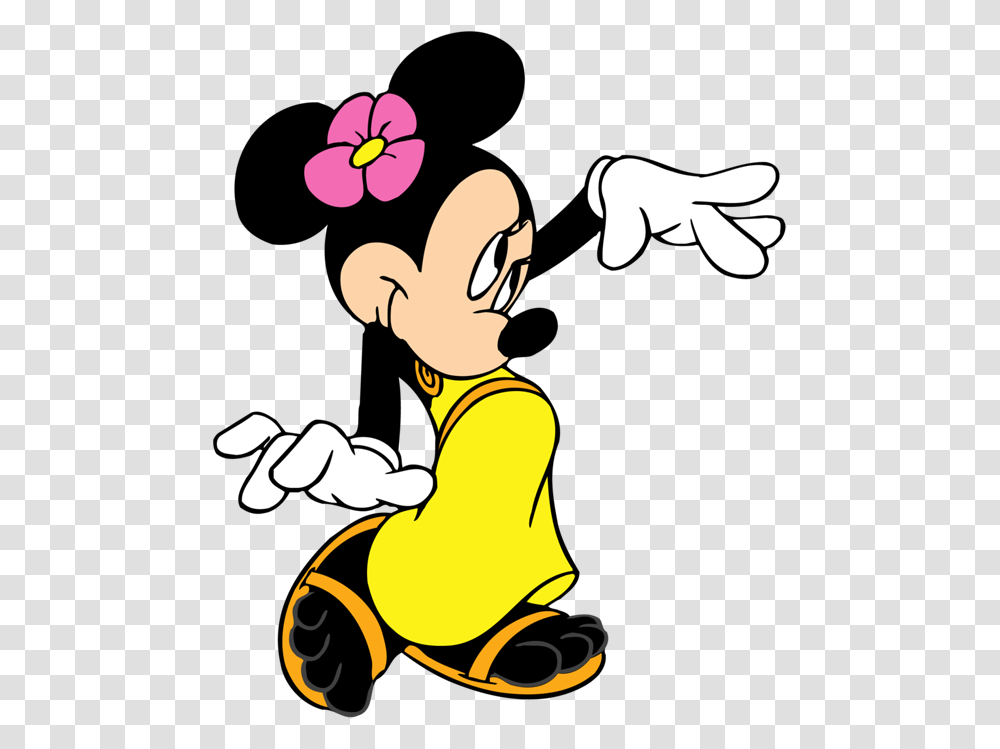 Minnie Mouse Beach Clipart Mickey Mouse Cartoon, Hand, Kneeling, Sport, Video Gaming Transparent Png