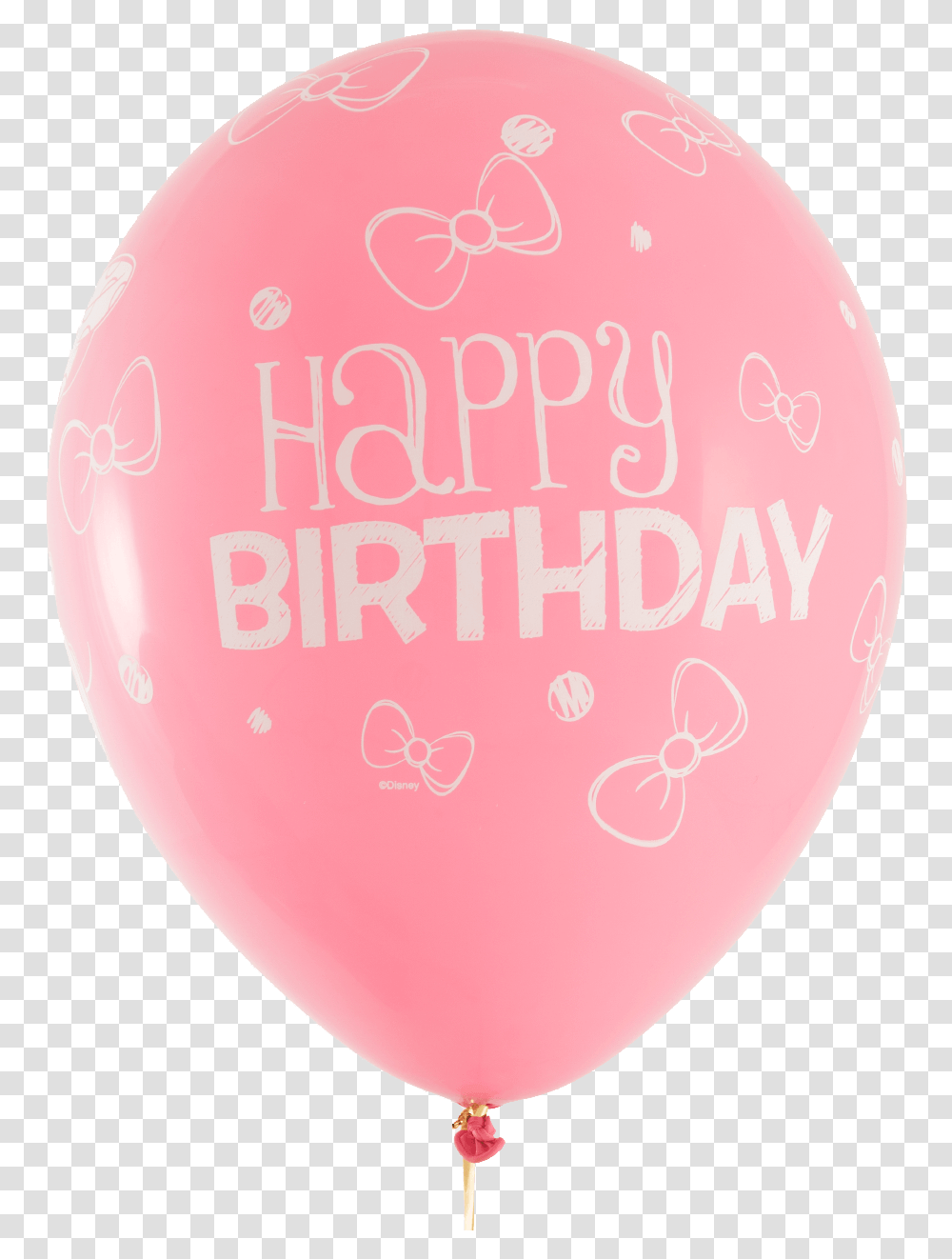 Minnie Mouse Birthday Rose Balloon, Heart, Plectrum Transparent Png