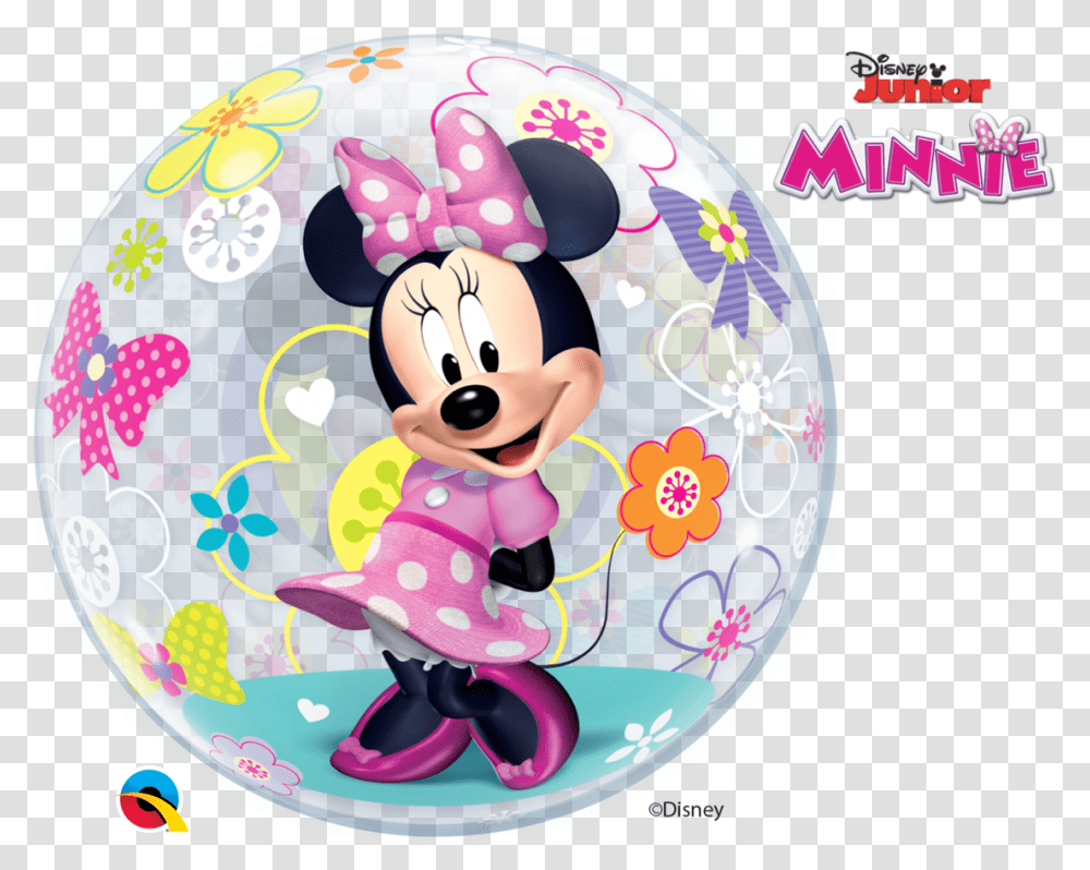 Minnie Mouse Bow Balloons, Sphere, Outdoors Transparent Png