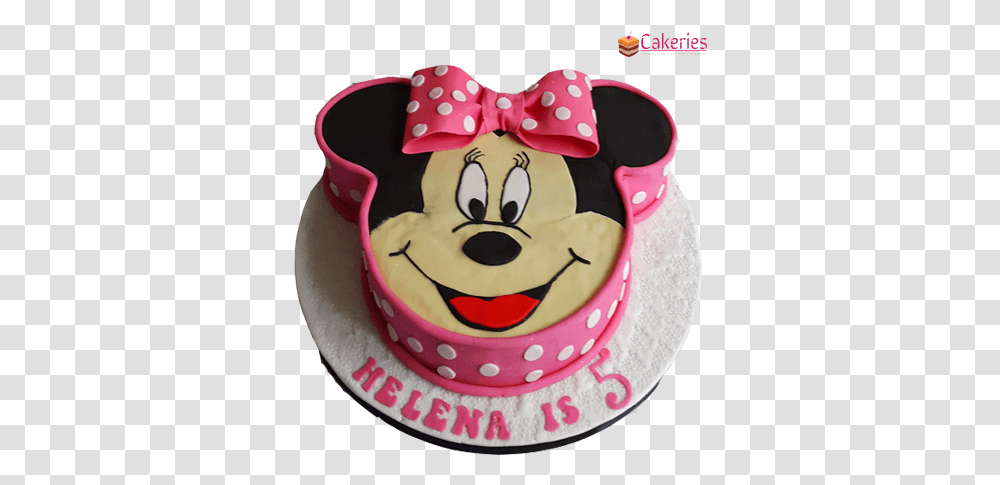 Minnie Mouse Cake Birthday Cake, Dessert, Food Transparent Png