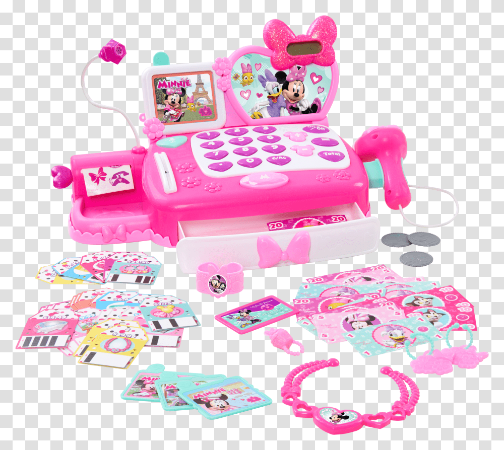 Minnie Mouse Cash Register Transparent Png