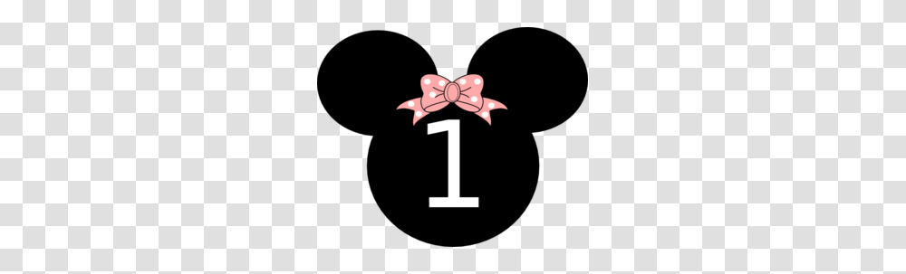 Minnie Mouse Clipart Birthday, Cross, Number Transparent Png