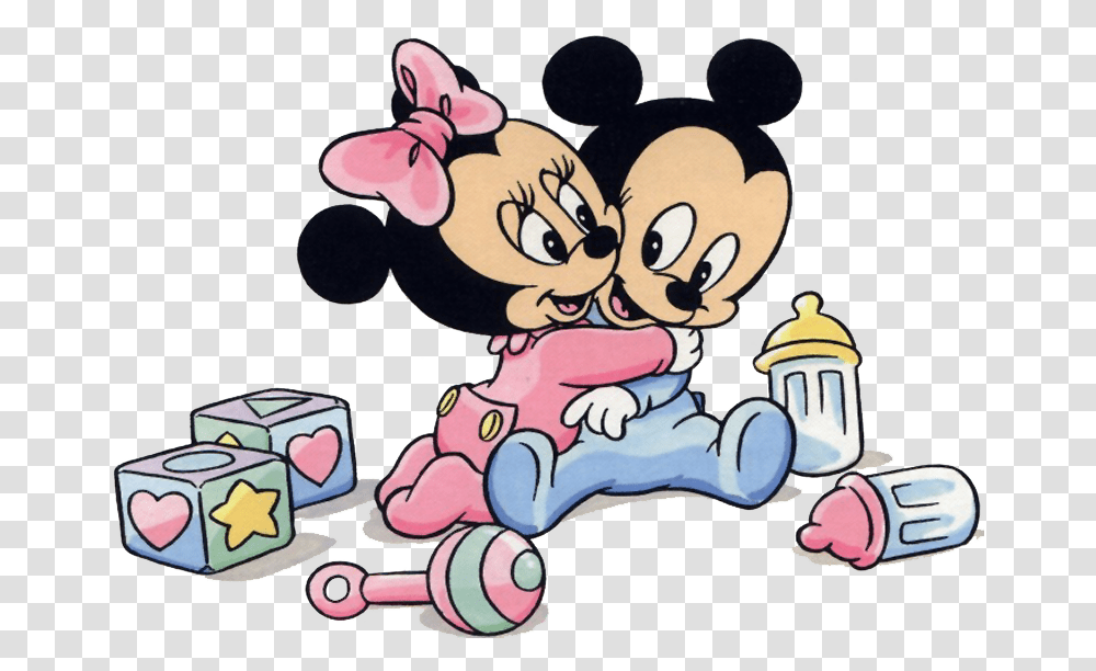 Minnie Mouse Clipart Minnie En Mickey Mouse Baby, Animal, Mammal, Toy Transparent Png