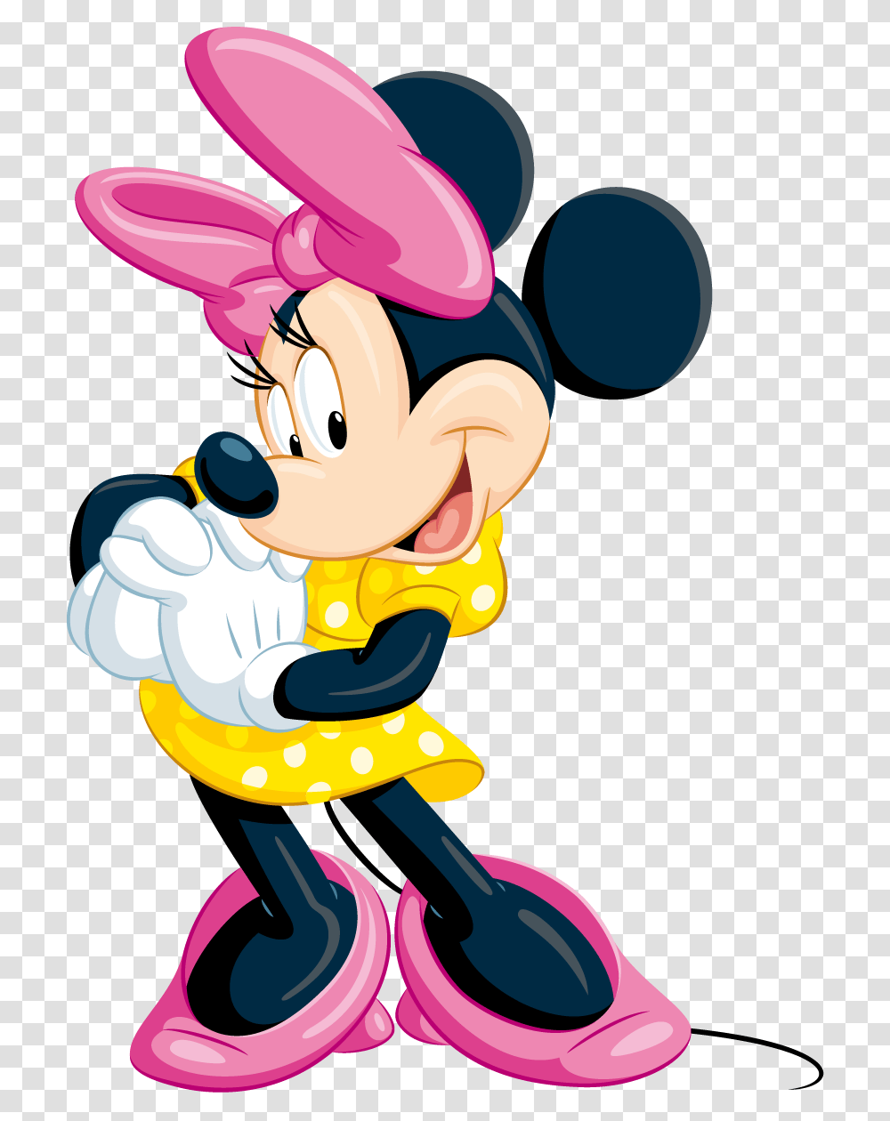 Minnie Mouse Clipart, Performer, Juggling, Comics Transparent Png