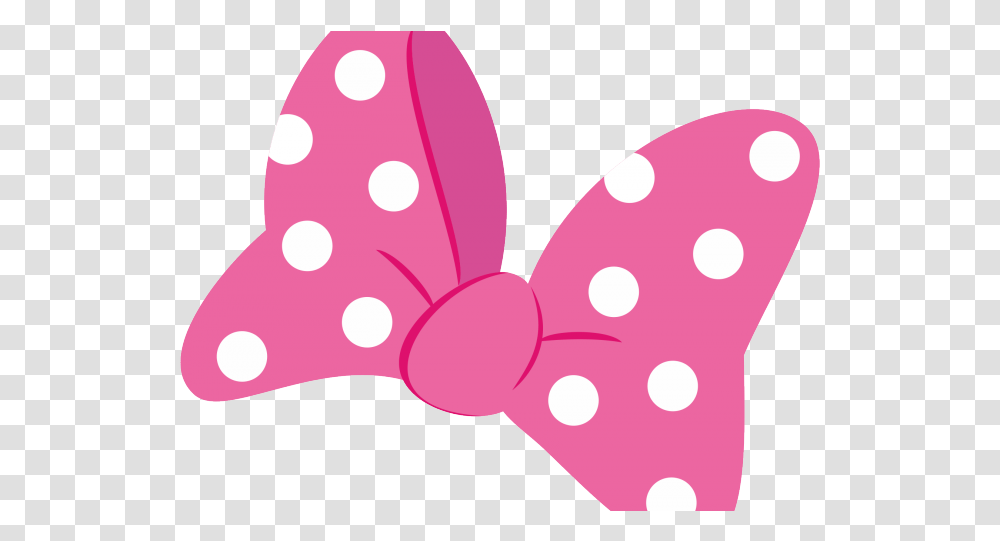 Minnie Mouse Clipart Pink Ribbon Download Full Size Pink Minnie Mouse Bow, Texture, Polka Dot, Purple, Egg Transparent Png