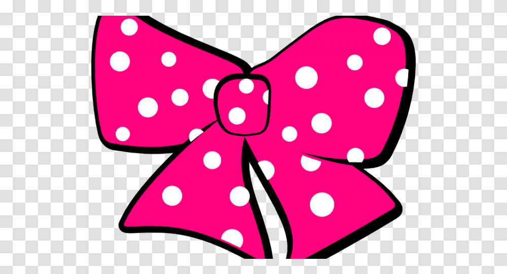 Minnie Mouse Clipart Pink Ribbon Minnie Mouse Bow Red Clipart, Texture, Polka Dot, Tie, Accessories Transparent Png