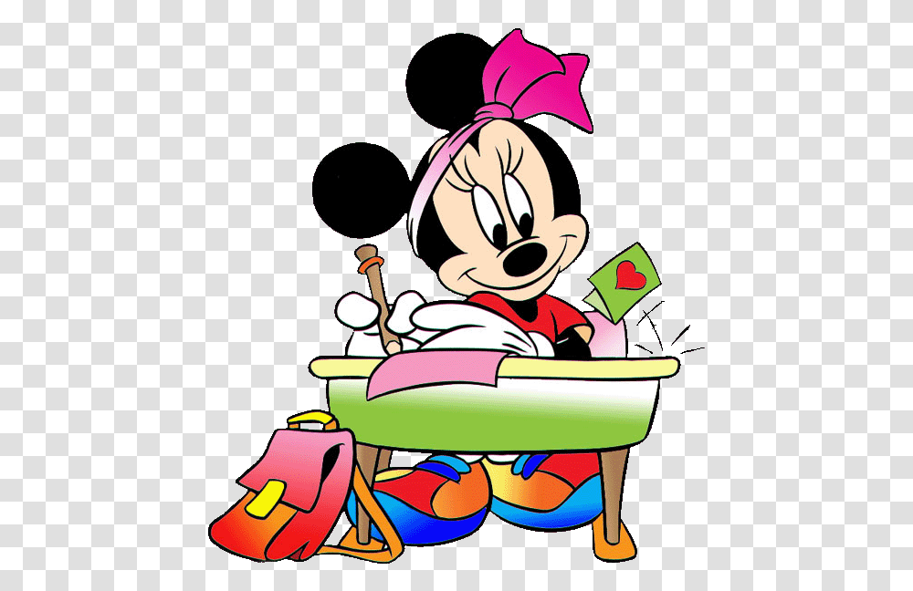 Minnie Mouse Clipart Teacher Minnie Mouse School, Performer, Chef, Crowd, Doodle Transparent Png
