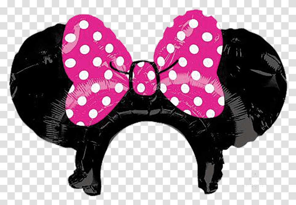 Minnie Mouse Ears Butterfly, Texture, Polka Dot, Tie, Accessories Transparent Png