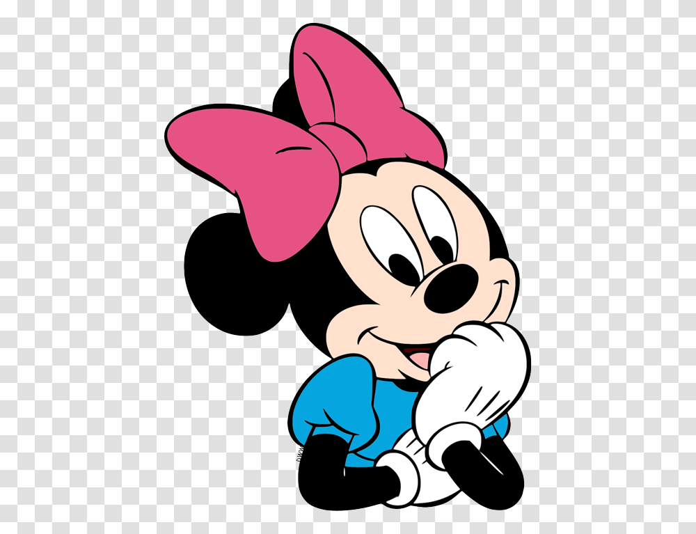 Minnie Mouse Face Cute, Drawing Transparent Png