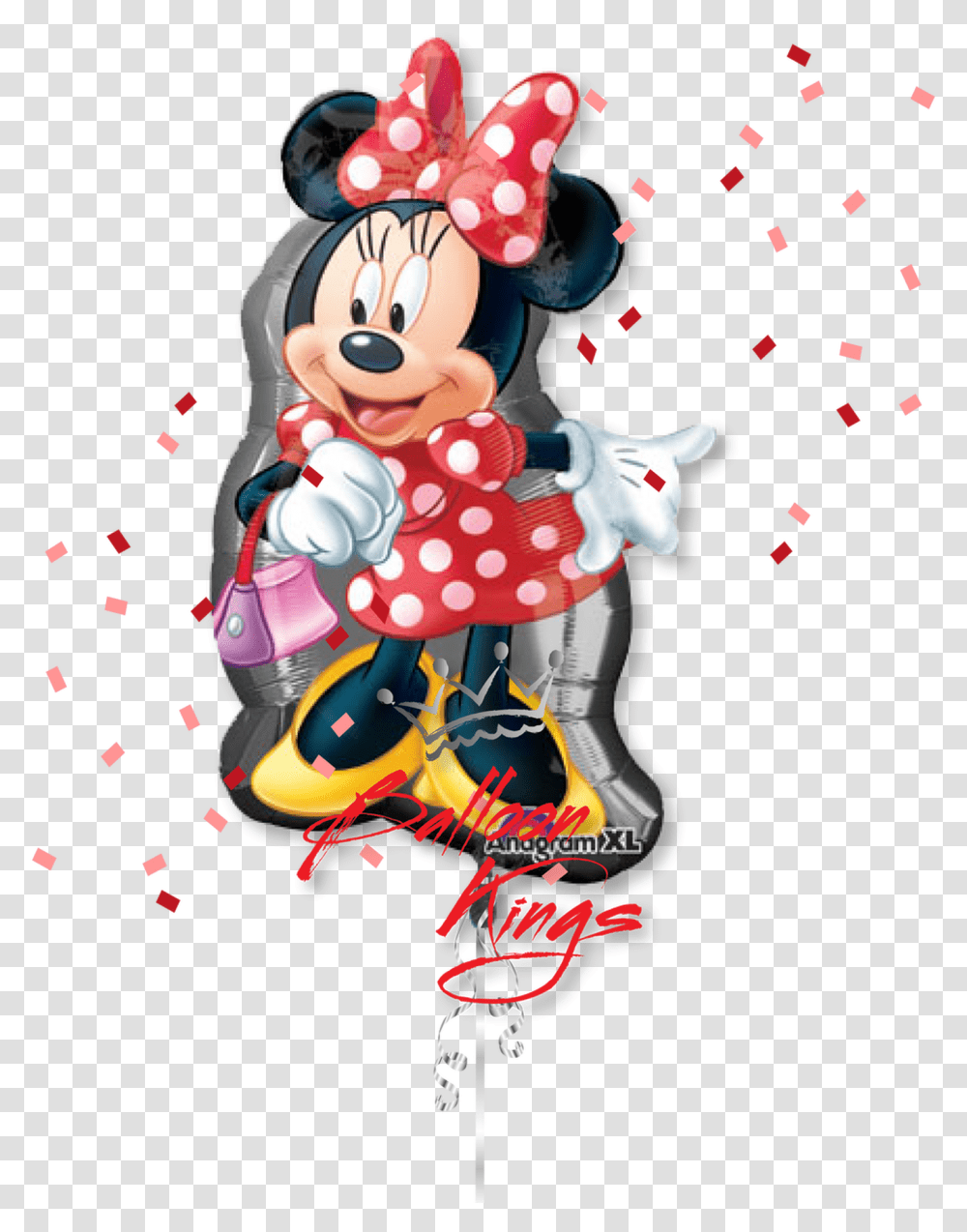 Minnie Mouse Head Minnie Mouse Dancing, Paper, Confetti, Toy, Poster Transparent Png
