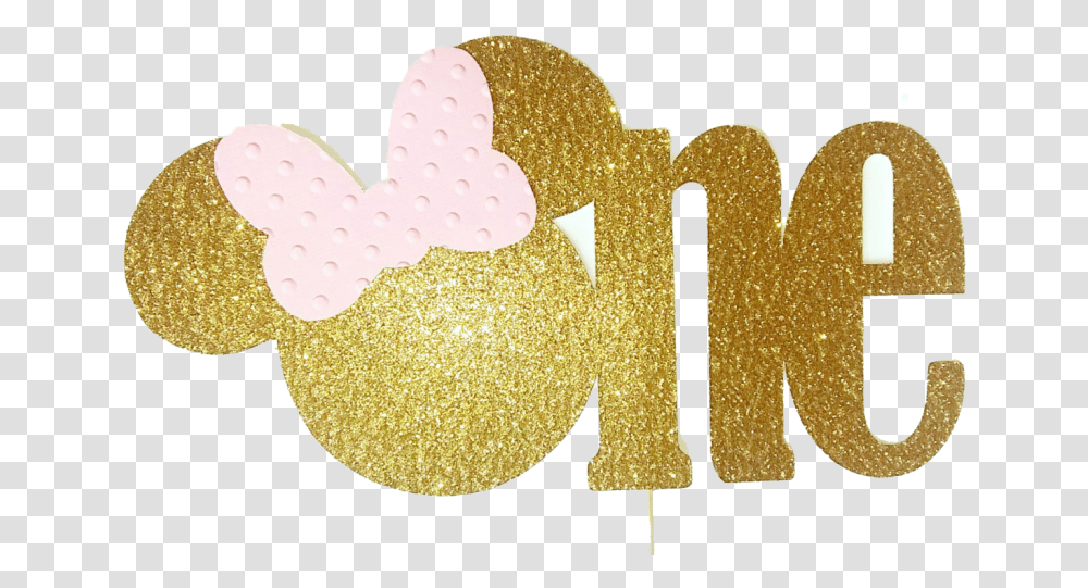 Minnie Mouse Head Pink Gold, Light, Glitter, Heart Transparent Png