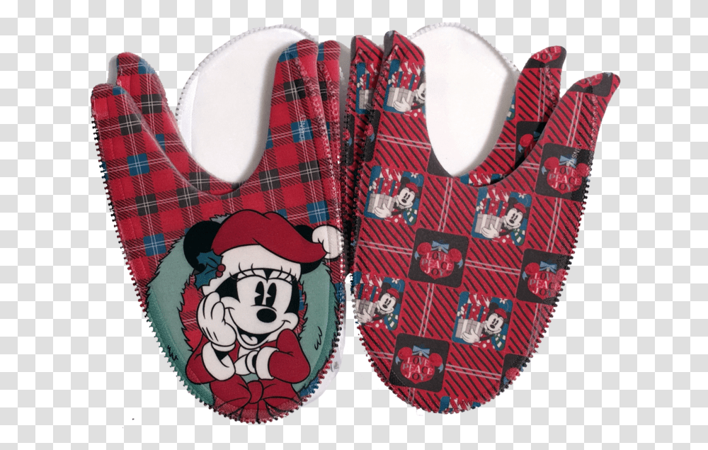 Minnie Mouse Holiday Mix N Match Zlipperz SetClass Tartan, Bib, Purse, Handbag, Accessories Transparent Png