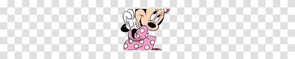 Minnie Mouse Images Minnie Mouse Pink Polka Dot Bow Iron, Doodle, Drawing Transparent Png