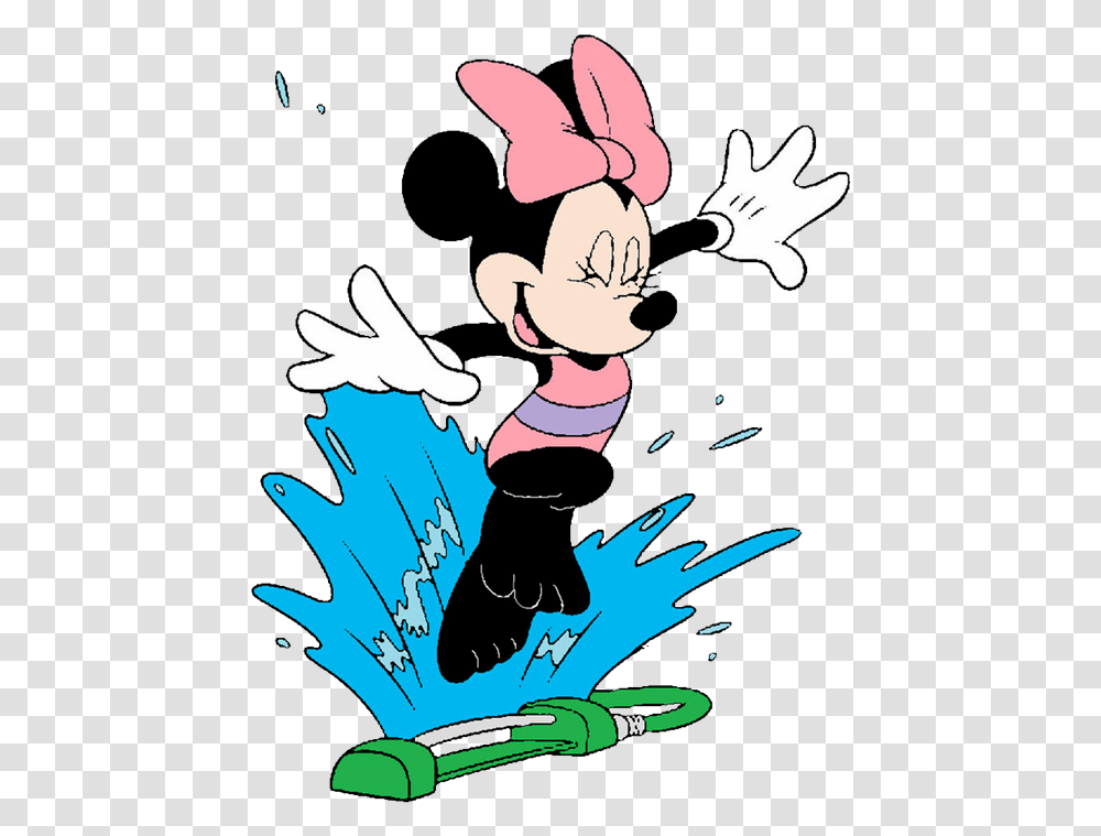Minnie Mouse Is Playing The Sprinkler, Performer, Book Transparent Png