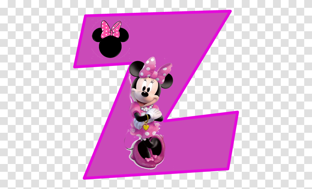 Minnie Mouse Letters E, Number Transparent Png