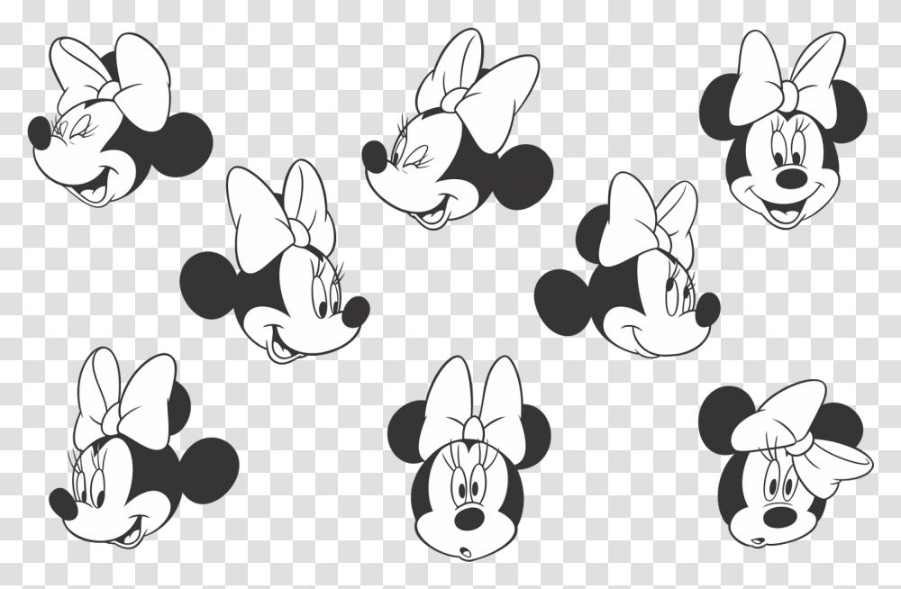 Minnie Mouse Logo Vector Minnie Mouse Coloring Pages, Stencil, Mammal, Animal, Pet Transparent Png