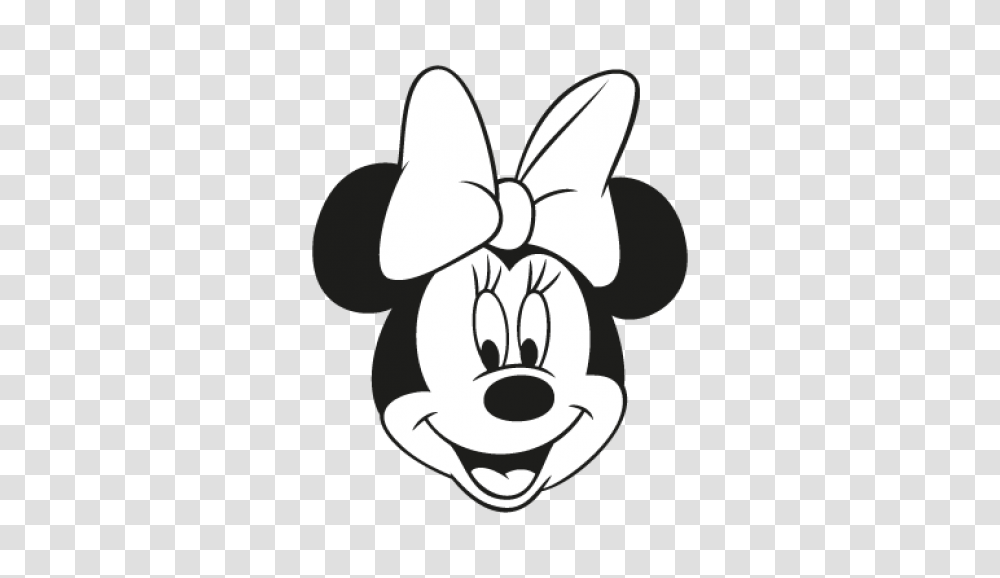 Minnie Mouse Logo Vector, Stencil, Wasp, Bee, Insect Transparent Png