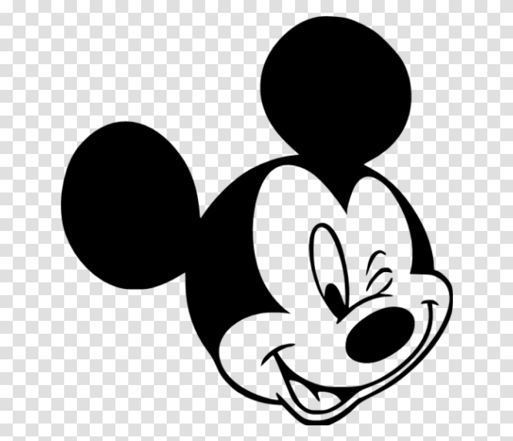 Minnie Mouse Mickey Mouse Black And White Drawing Clip Mickey Mouse Decals, Gray, World Of Warcraft Transparent Png