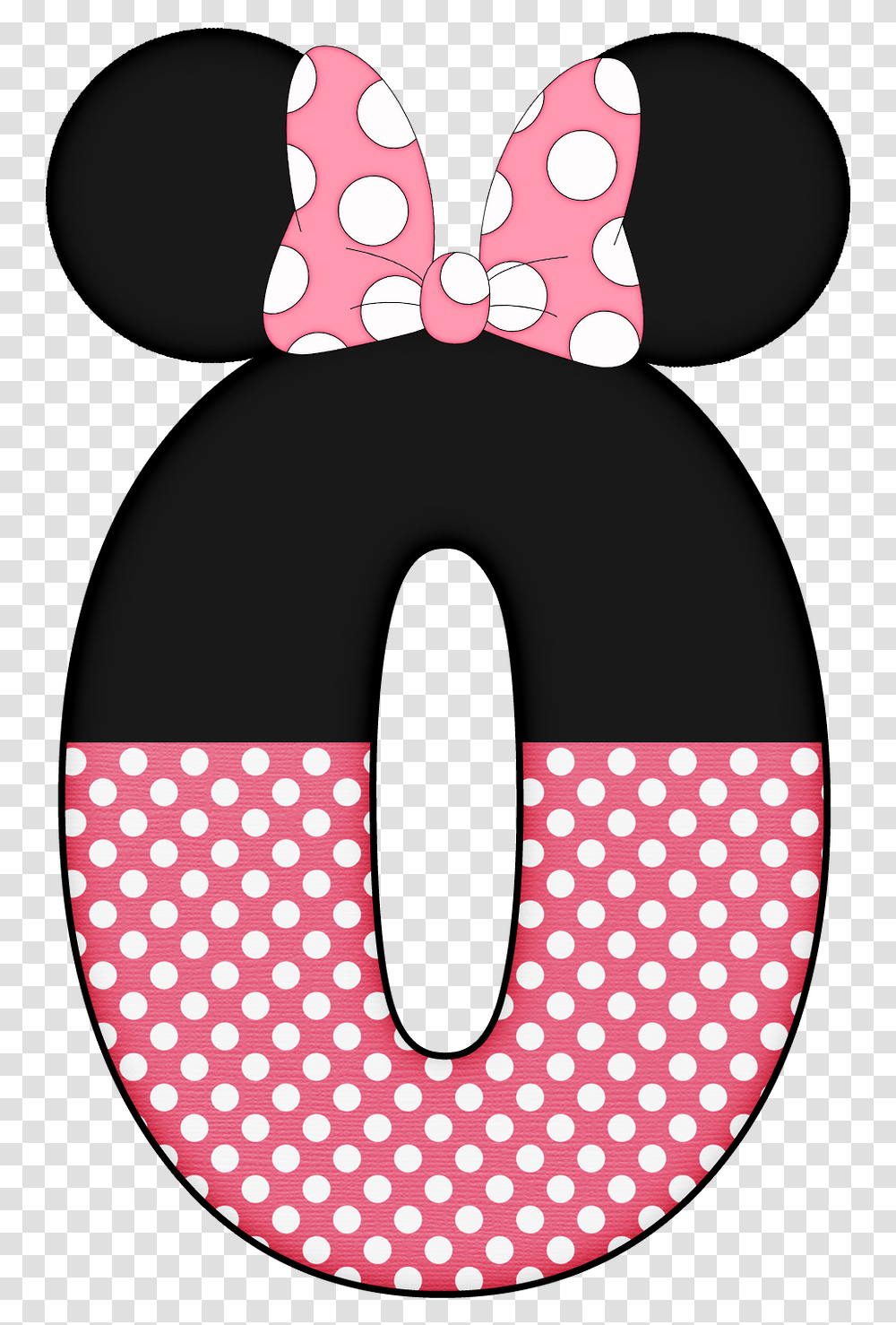 Minnie Mouse Number, Texture, Polka Dot, Rug, Cushion Transparent Png