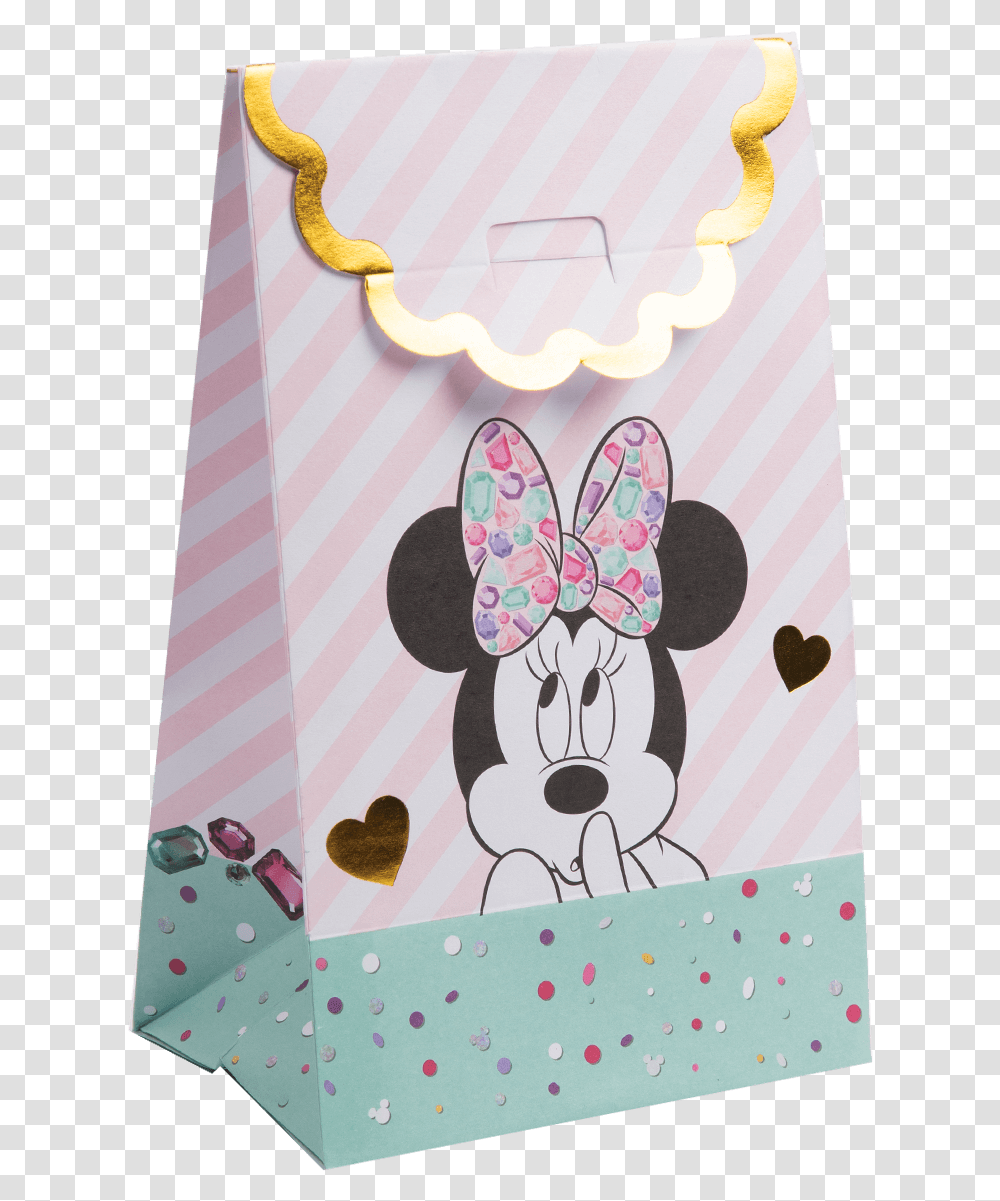 Minnie Mouse Paper Party Bags Cartoon, Envelope, Mail, Greeting Card, Rug Transparent Png