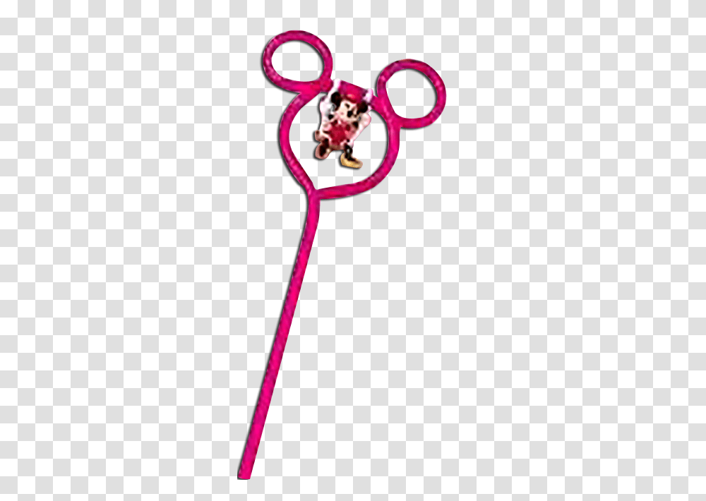 Minnie Mouse Pen Hot Pink Ears Swinging Minnie, Scissors, Blade, Weapon, Weaponry Transparent Png