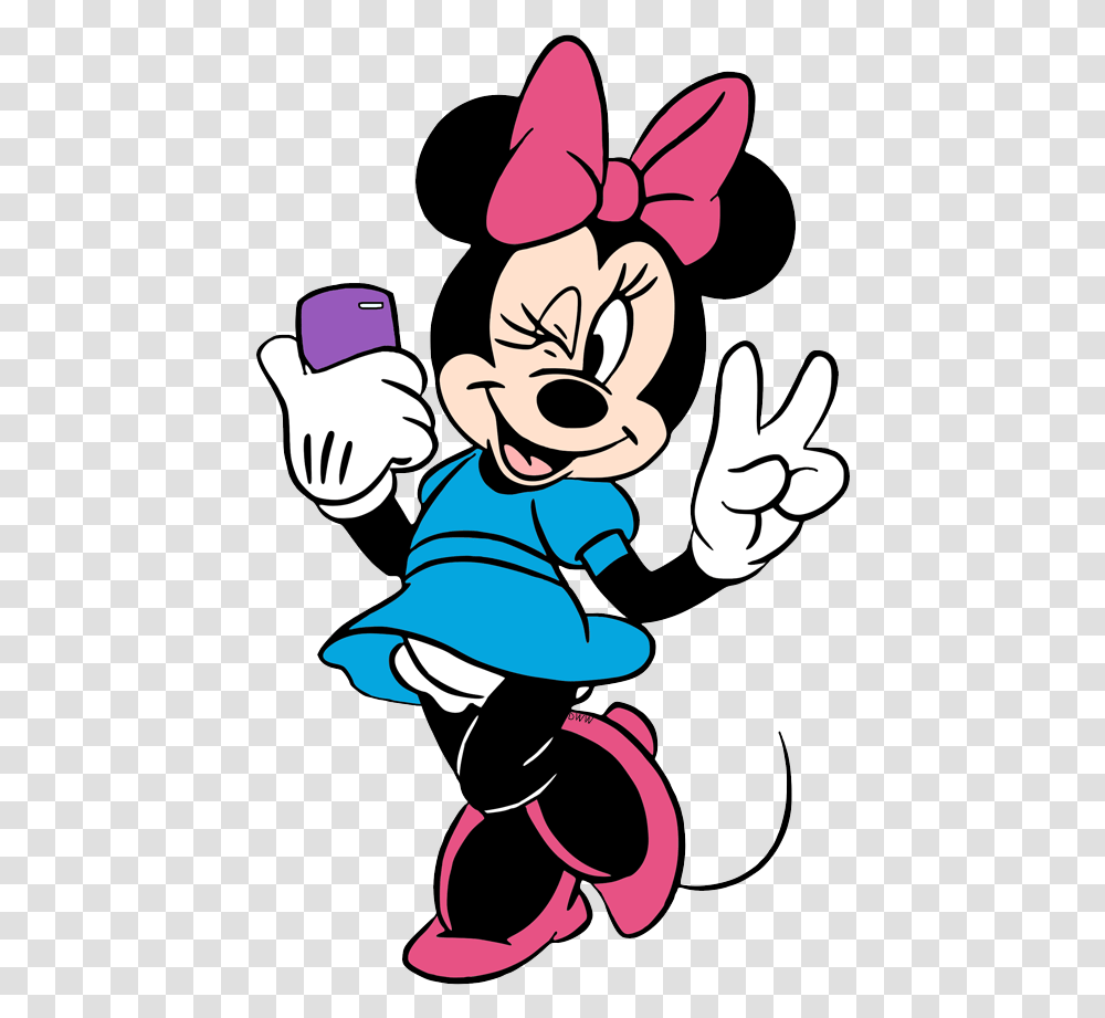 Minnie Mouse, Performer, Stencil, Hand Transparent Png