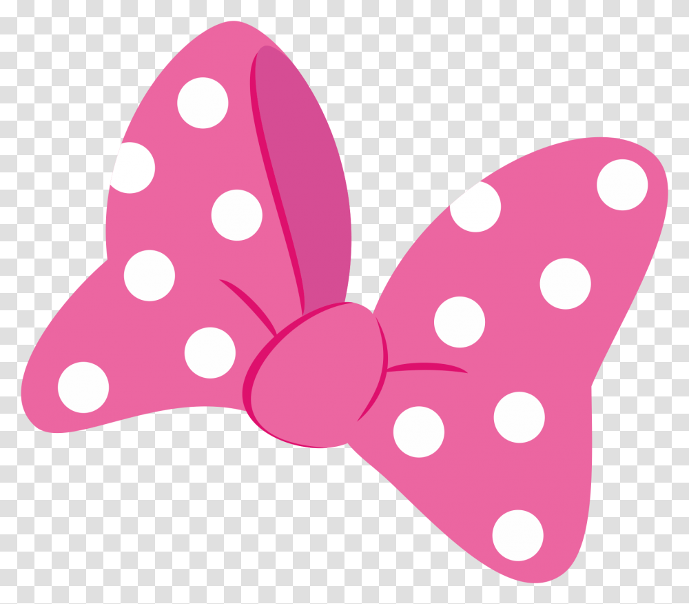 Minnie Mouse Pink Bow, Texture, Polka Dot, Tie, Accessories Transparent Png