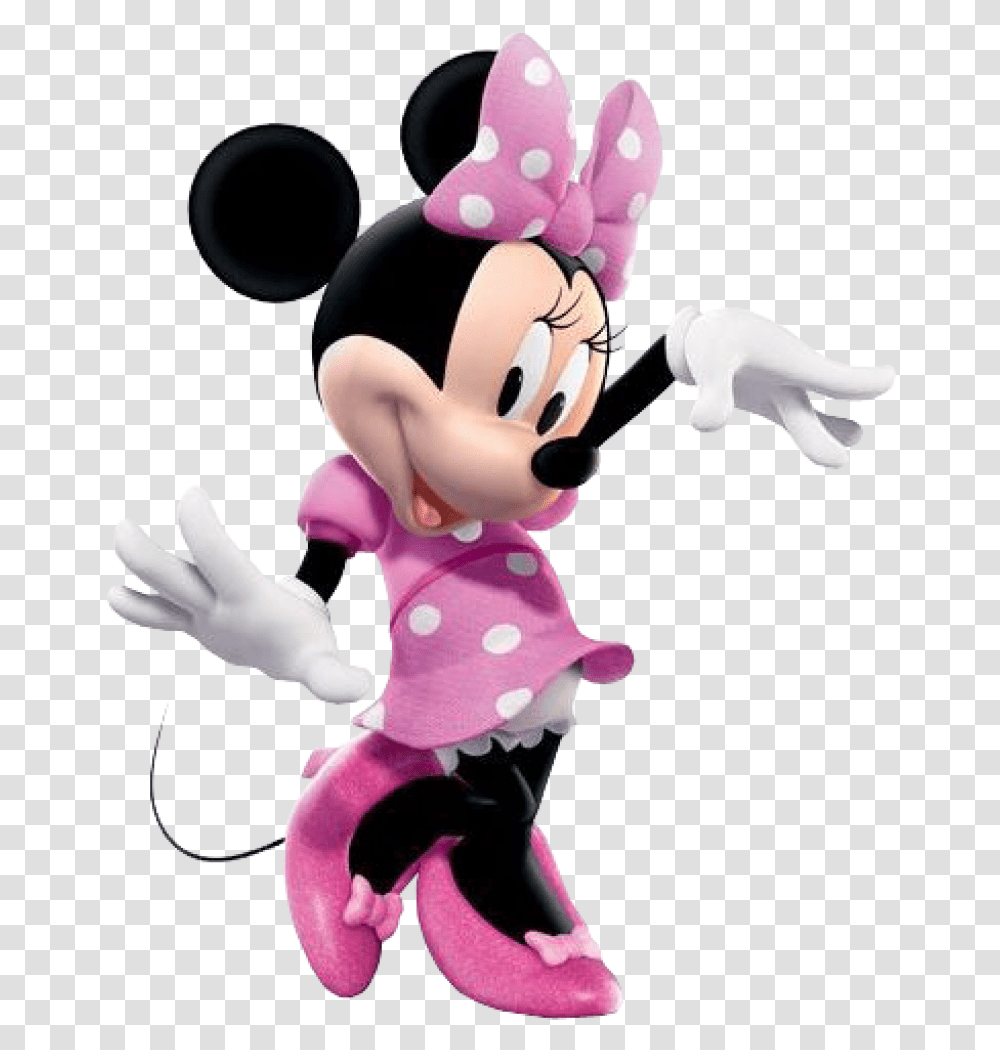 Minnie Mouse Pink Dress, Toy, Performer, Super Mario, Mascot Transparent Png