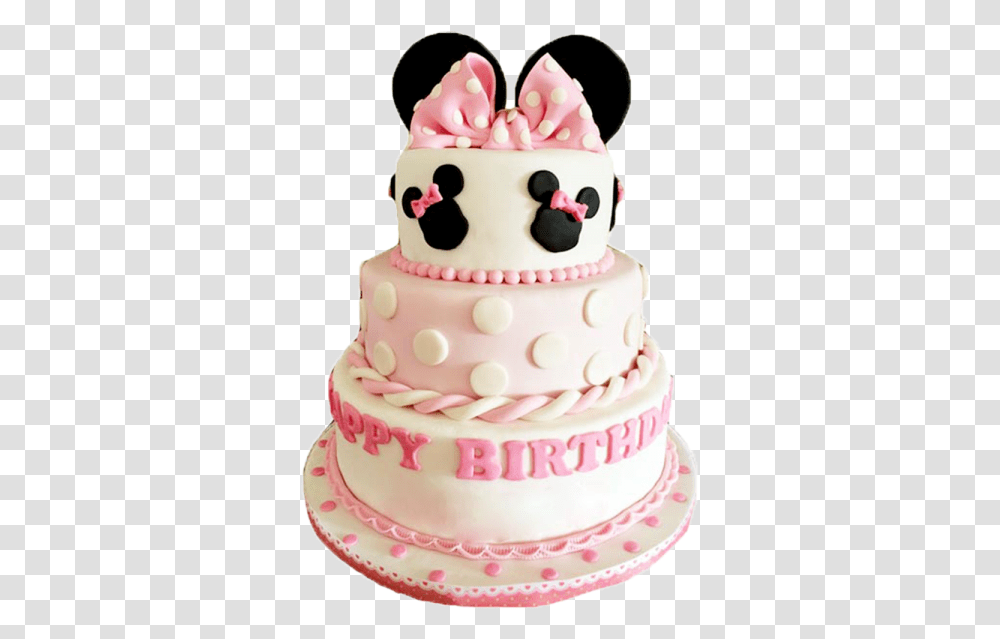 Minnie Mouse Price Of Minnie Mouse Cake, Dessert, Food, Birthday Cake, Wedding Cake Transparent Png