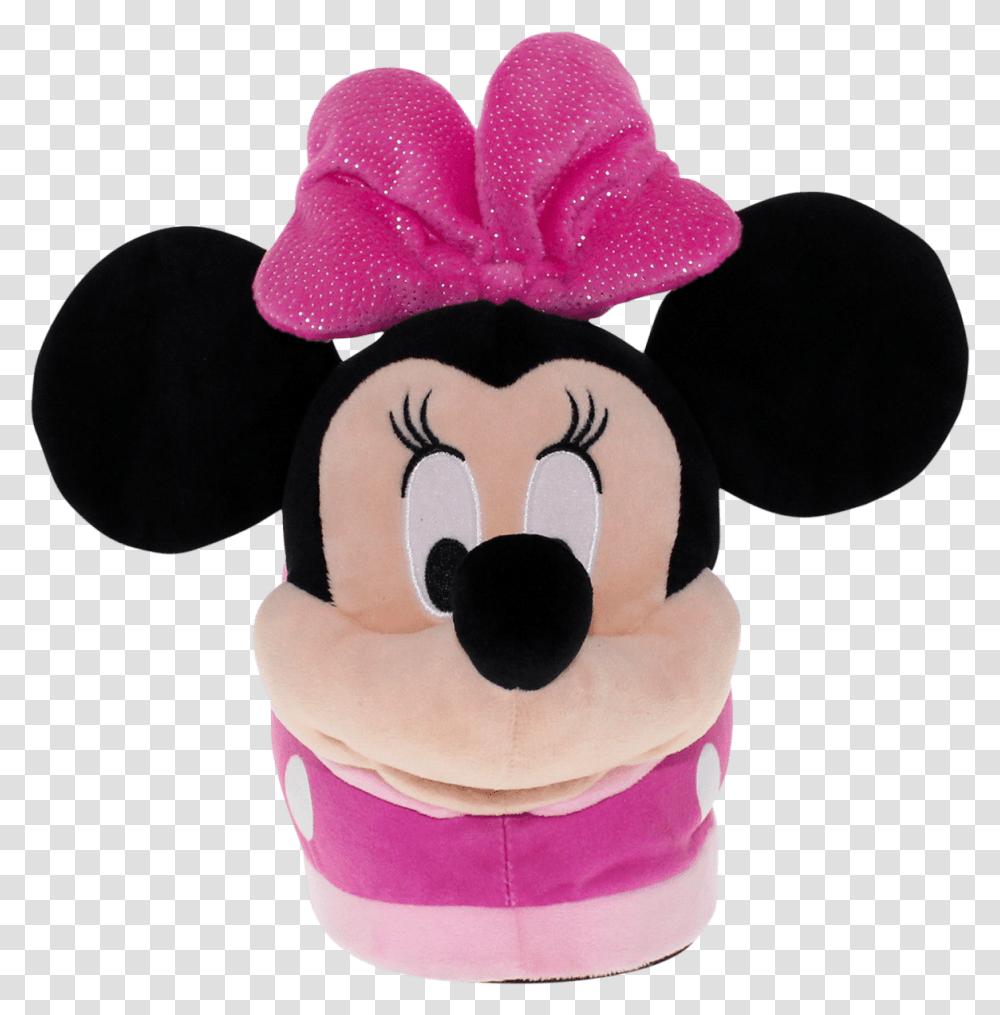 Minnie Mouse SlippersClass Plush, Toy, Cushion, Hat Transparent Png